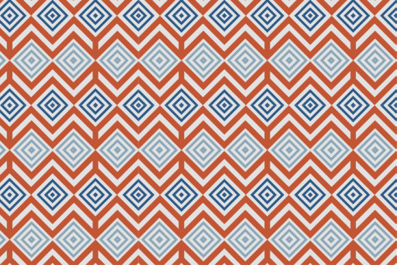 A Brand Designer’s Review of the Geometric Blue Orange Pattern