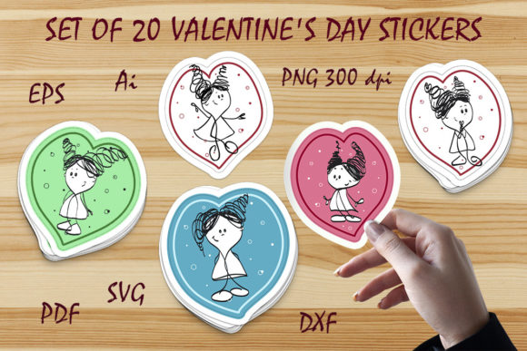 A Crafters Review of Valentine Hearts & Girls Graphics