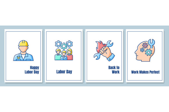A Designer's Take on Labor Day Celebration Greeting Cards