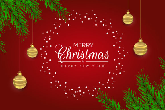 A Festive Vector Graphic Template for Branded Holiday Campaigns