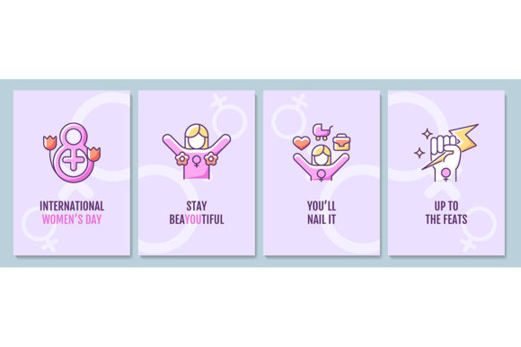 A Graphic Review of a Versatile Purple Card Design Asset