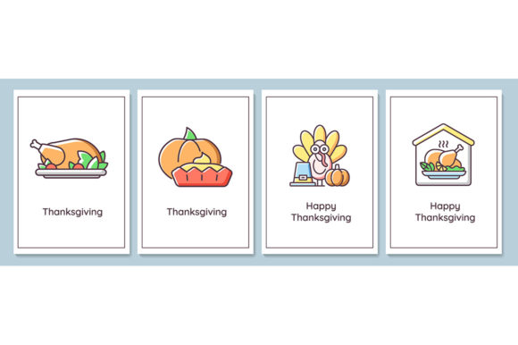 A Graphic Template Crafter's Review of Thanksgiving Day Celebrating Cards