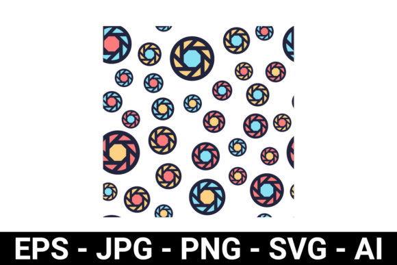 A Retro Camera Pattern for Modern Blog Graphics