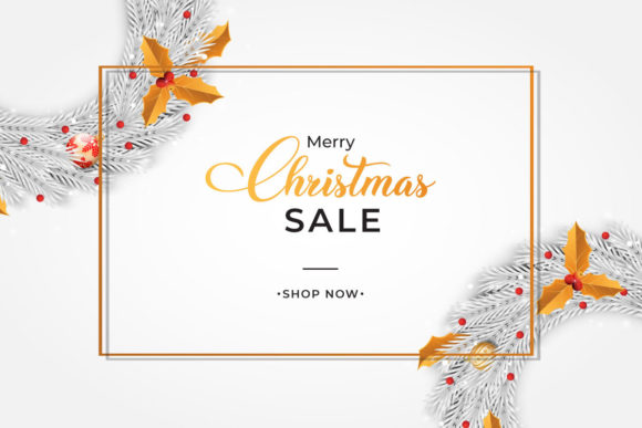 Crafting a Festive Brand with the Christmas Sale Banner Design