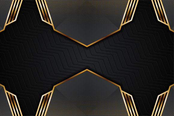 Crafting a Premium Look with Gold Dark Grey Horizontal Graphics