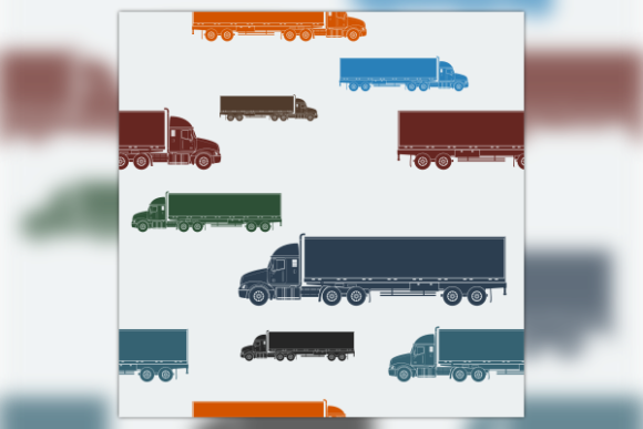 Flat Trailer Truck Graphics for a Pro Crafter's Patterns