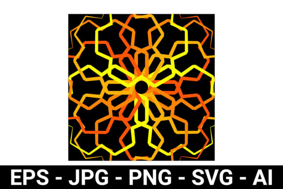 Orange Tile Patterns for Digital Backgrounds and Graphics