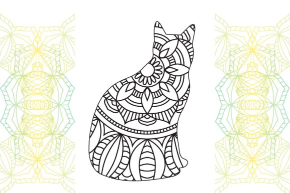 Reviewing Cat Coloring Book Graphics for Small Business Branding
